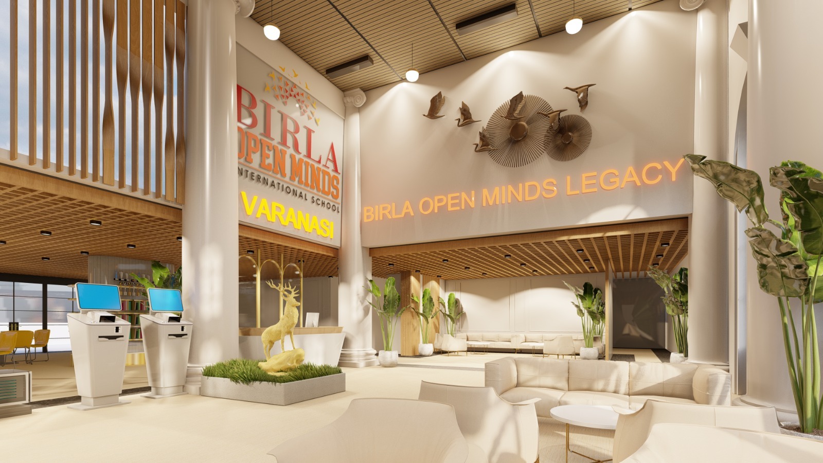 BIRLA OPEN MINDS INTERNATIONAL SCHOOL campus view