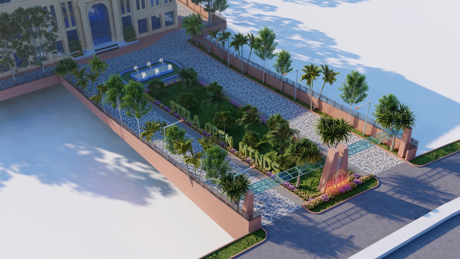 BIRLA OPEN MINDS INTERNATIONAL SCHOOL campus area