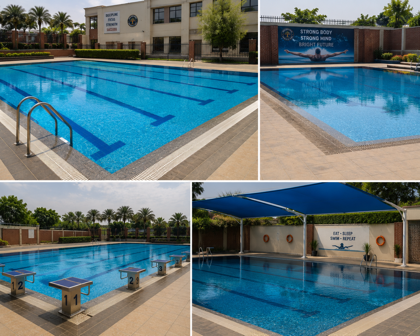 Swimming pool facility at BIRLA OPEN MINDS INTERNATIONAL SCHOOL