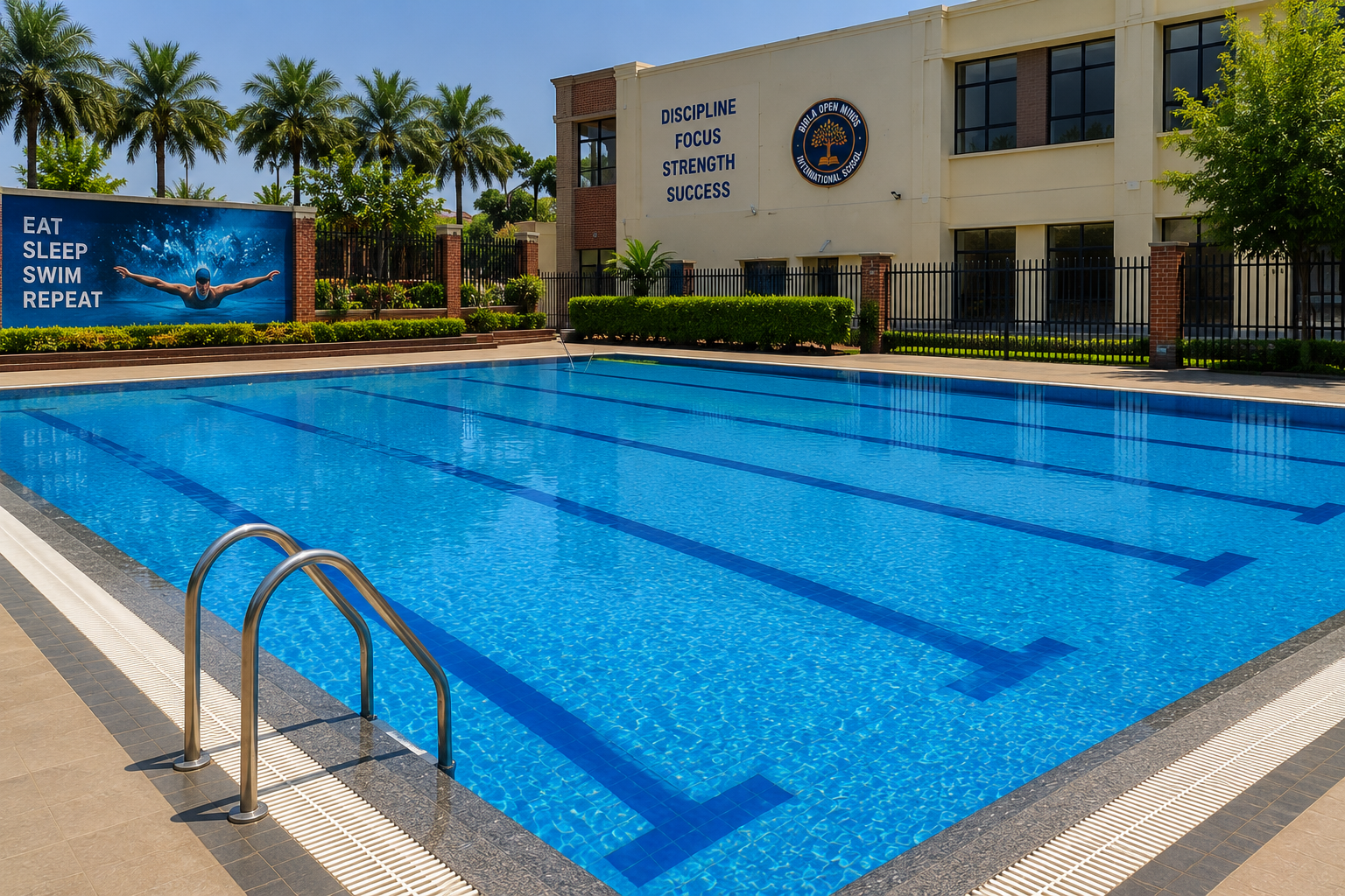 Students aquatic activity space